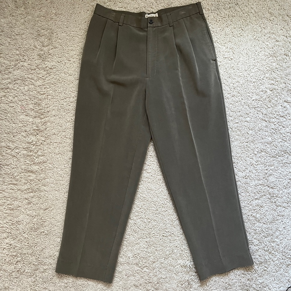 Vintage MERONA Micro Suede Dress Pants - Picture 2 of 10